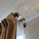 Тасьма матова 6 см шириною для тюлів та штор рівномірна зображення 2