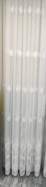Сучасна гардина фарнцузська сітка з шиттям класичним зображення