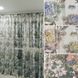 Гардина великі квіти льон Garden зображення 2